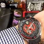 Lamborghini Gran Premio Automatic Men Watch SS Black Bezel